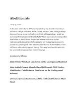 Abolitionists